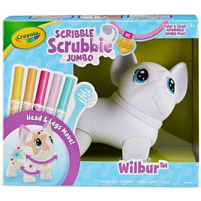 Crayola Scribble Scrubbie Jumbo Pet - Big Wilbur - US 3161