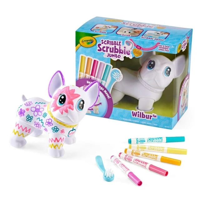 Crayola Scribble Scrubbie Jumbo Pet - Big Wilbur - US 3161