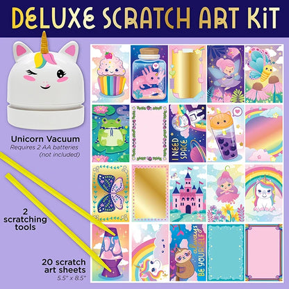 Deluxe Scratch Art - Best Arts &amp; Crafts for Ages 6 to 11 - US 5001
