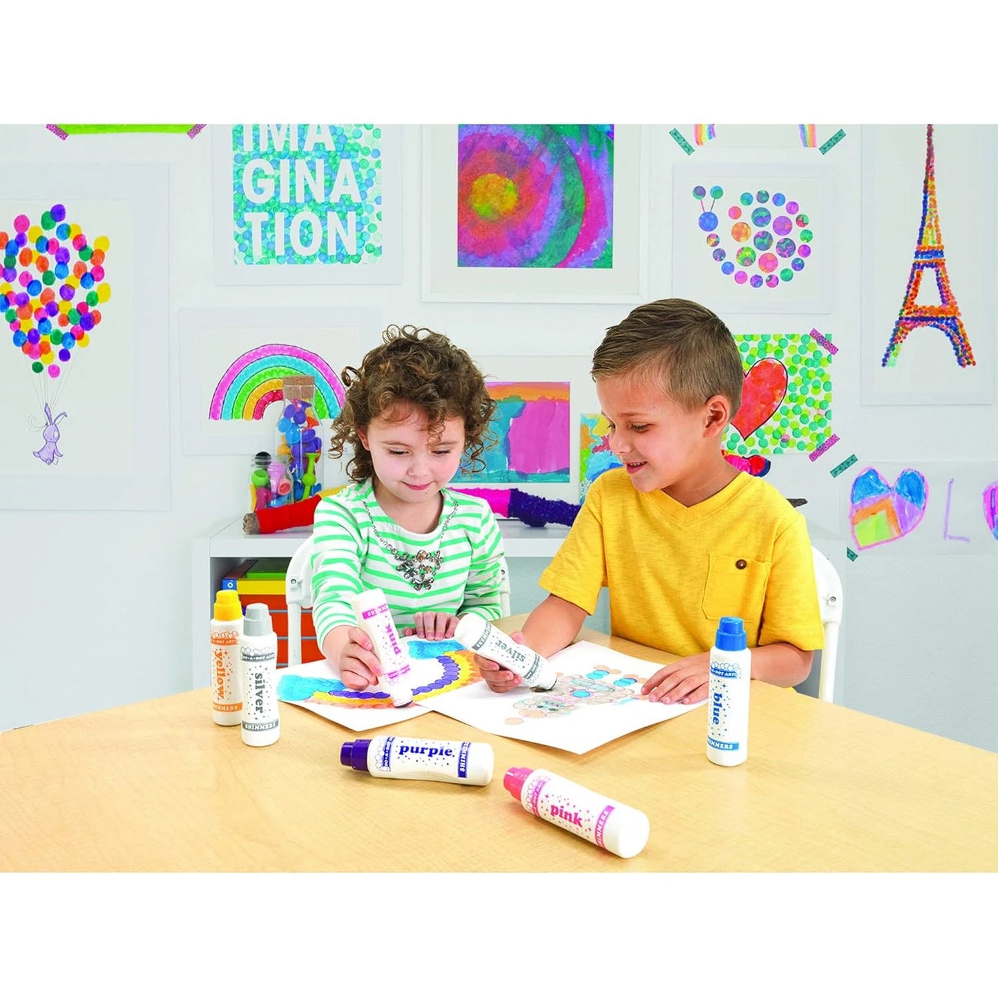 Do-A-Dot Art Mini Dot Markers - 6-pack Jewel Tones - US 5156