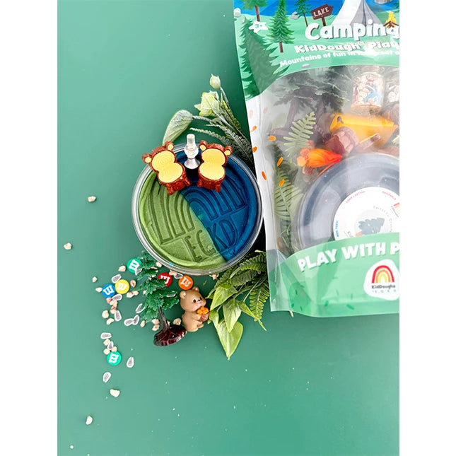 Camping KidDough Play Kit - - Fat Brain Toys - US 6236