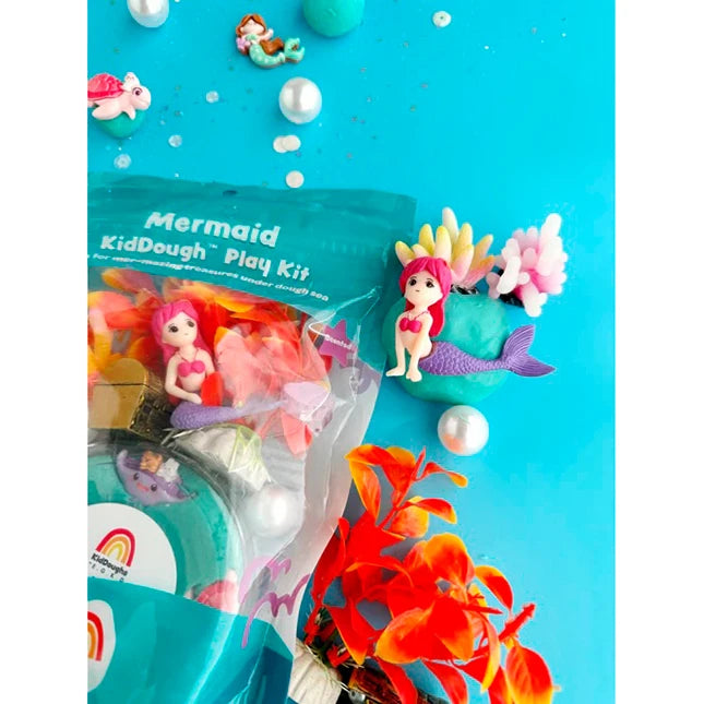 Mermaid KidDough Play Kit - - Fat Brain Toys - US 6733