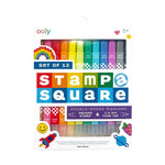 Stamp A Square Marker - Set of 12 - Best for Ages 6 to 12 - US 7967