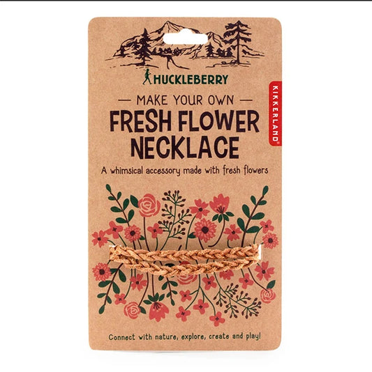 Huckleberry Fresh Flower Necklace - Best for Ages 6 to 12 - US 7278