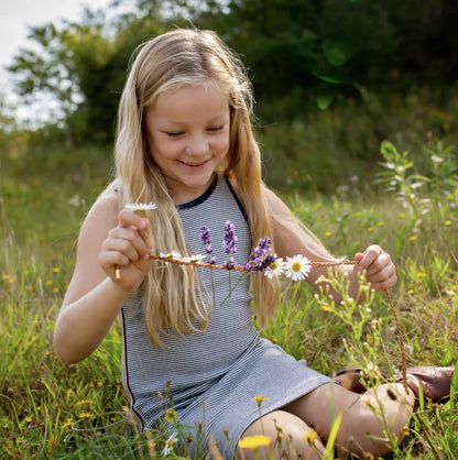 Huckleberry Fresh Flower Necklace - Best for Ages 6 to 12 - US 7278