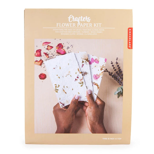 Crafters Flower Paper Kit - Best Arts &amp; Crafts for Ages 6 to 12 - US 7484