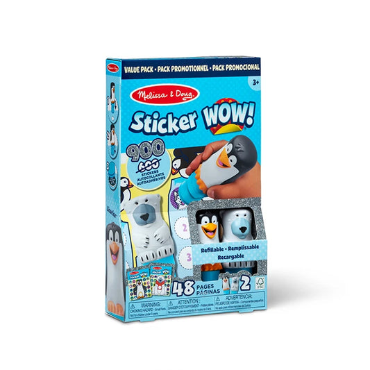 Sticker WOW! Activity Pad &amp; Sticker Stamper Value Pack - Winter - - US 9725