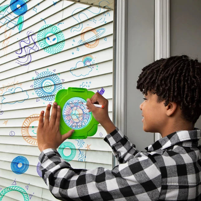 Spirograph Window Design - Best Arts &amp; Crafts for Ages 8 to 12 - US 4347