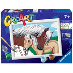 CreArt Mother &amp; Foal - 5 x 7 - Best Arts &amp; Crafts for Ages 8 to 12 - US 9969