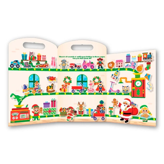 Fun on the Go Sticker Magic - Santa's Workshop - Best for Ages 3 to 10 - US 4611