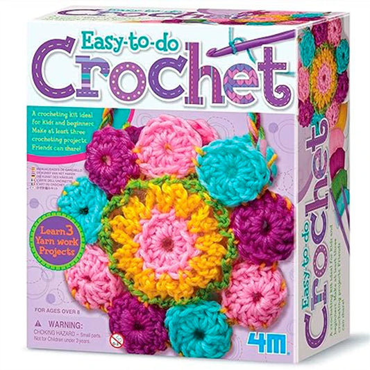 4M Easy-To-Do Crochet Kit - Best Arts &amp; Crafts for Babies - US 3690