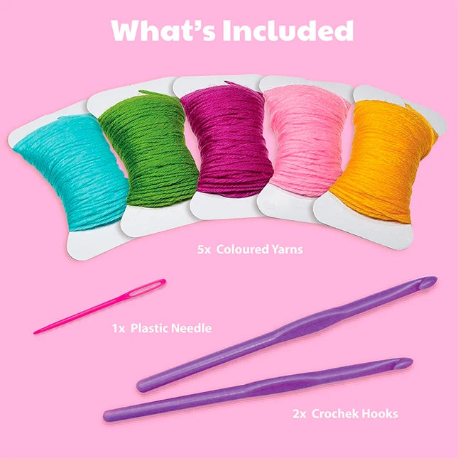 4M Easy-To-Do Crochet Kit - Best Arts &amp; Crafts for Babies - US 3690