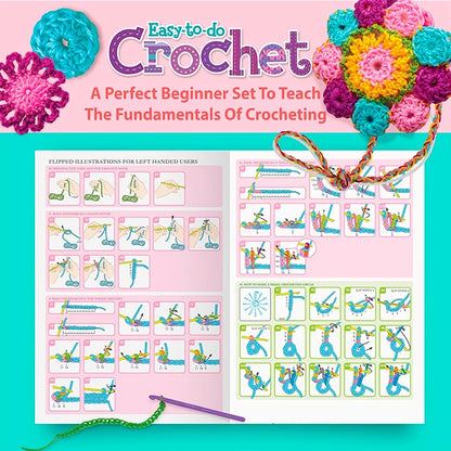 4M Easy-To-Do Crochet Kit - Best Arts &amp; Crafts for Babies - US 3690