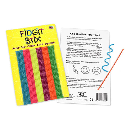 Wikki Stix Fidget Stix - Best Arts &amp; Crafts for Ages 4 to 12 - US 7736