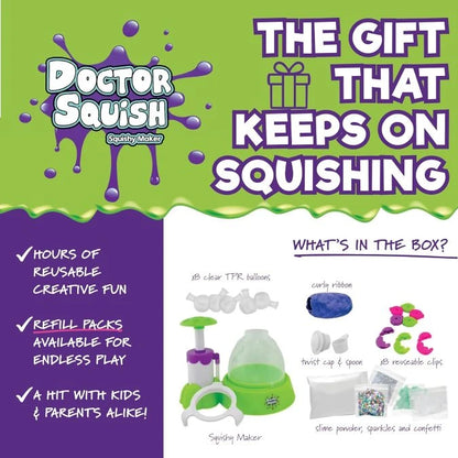 Doctor Squish Squishy Maker Station - Best for Ages 8 to 12 - US 4337