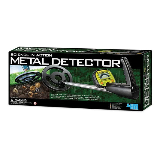4M Science In Action Metal Detector - Best for Ages 8 to 11 - US 8332