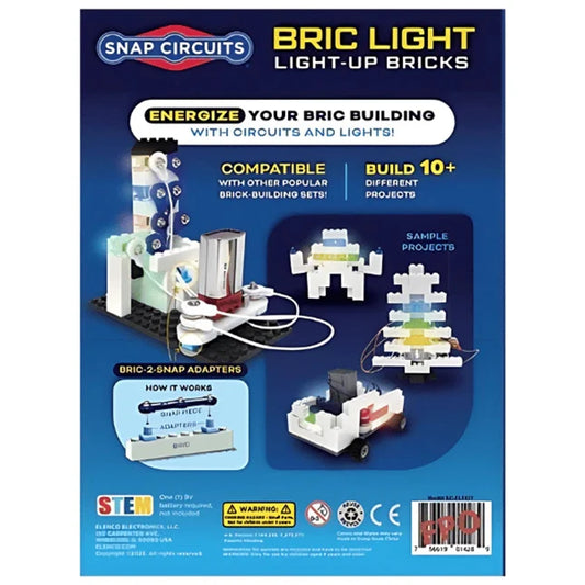 Snap Circuits BRIC Light - Best for Ages 8 to 12 - US 6424