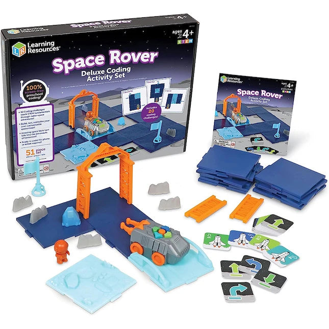 Space Rover Deluxe Coding Activity Set - Best for Ages 6 to 9 - US 7286