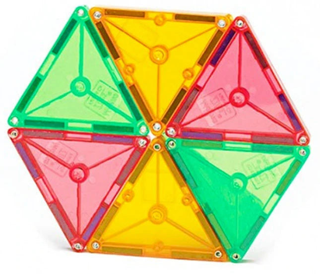 Magna-Tiles Clear Colors 100 pc Set - Best for Ages 4 to 11 - US 9933