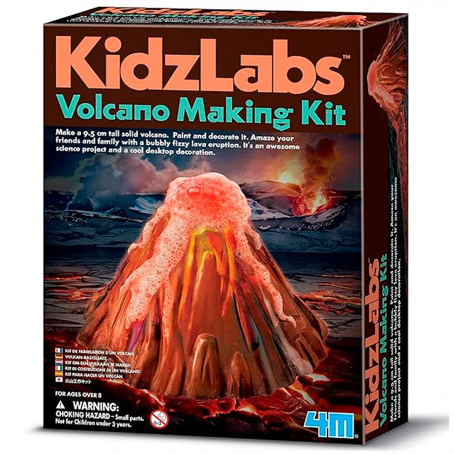 4M KidzLabs Volcano Making Kit - - Fat Brain Toys - US 9601