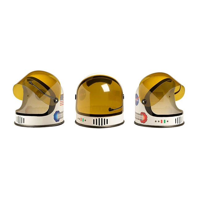 Youth Astronaut Helmet - White - Best for Ages 6 to 9 - US 3084