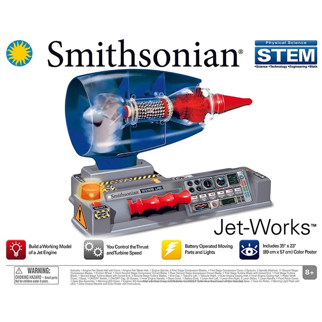 Smithsonian STEM Jet-Works - - Fat Brain Toys - US 5978