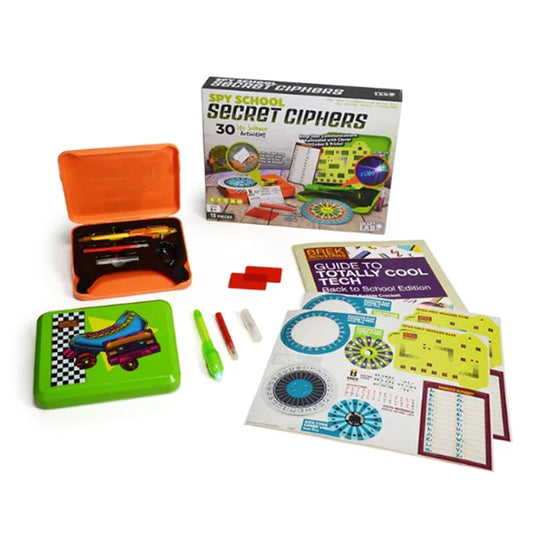Smart Lab Spy School - Secret Ciphers - Best for Ages 8 to 12 - US 3881