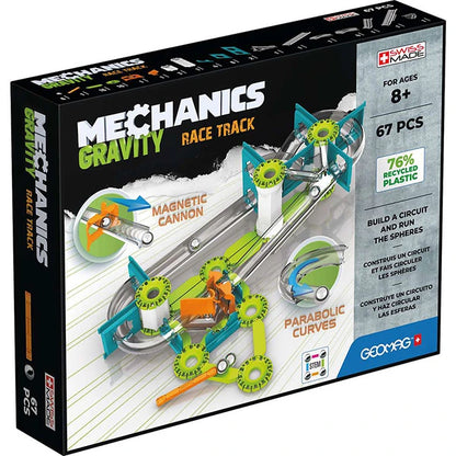Geomag Mechanics Gravity Race Track - 67 pc - Best for Ages 8 to 9 - US 1600