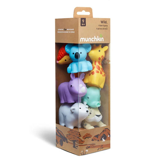 Wild Bath Squirters - 8pk - Best Baby Toys &amp; Gifts for Ages 1 to 3 - US 7971