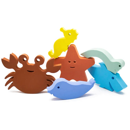 Moes Play Waterfun Animals Set 1 - 6 pc - Best for Ages 1 to 3 - US 7646