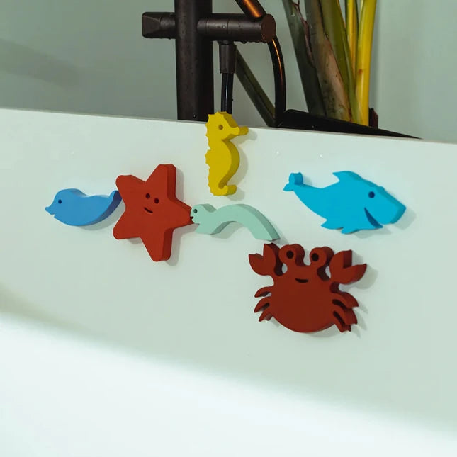 Moes Play Waterfun Animals Set 1 - 6 pc - Best for Ages 1 to 3 - US 7646