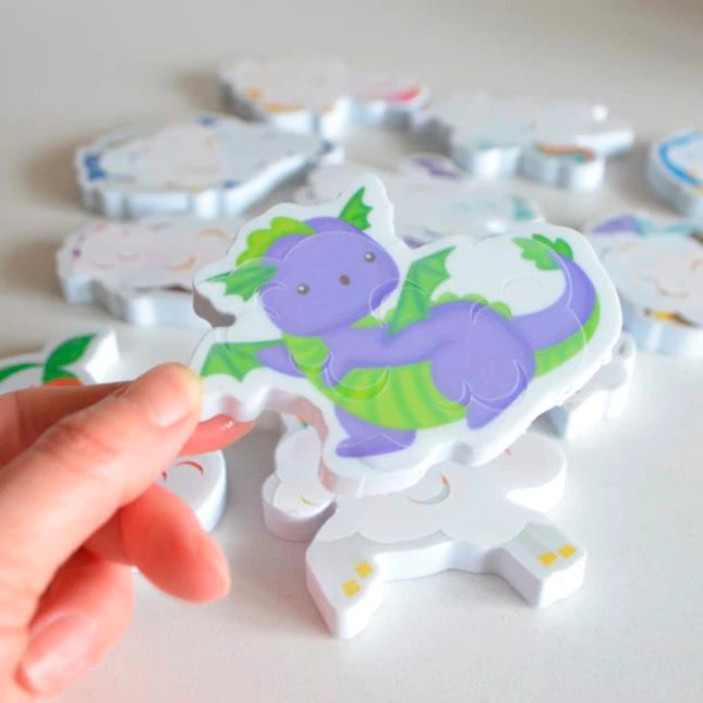 Color Changing Bath Stickers - Magical Creatures - US 2514