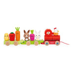 Farm Pull-Along Stacker Train - - Fat Brain Toys - US 9983