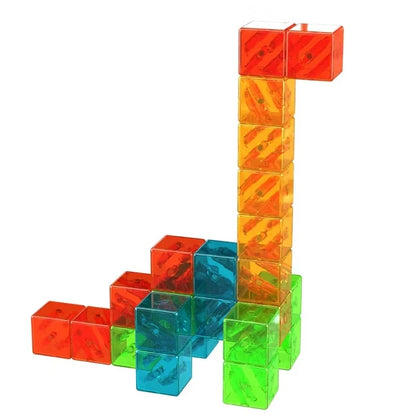 Geomag Magnetic Blocks Gems - 24 pcs - Best for Ages 1 to 5 - US 5471