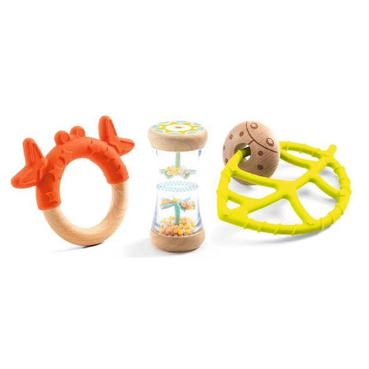 Baby White - 3 Piece Baby Set - Best Baby Toys &amp; Gifts for Babies - US 4522