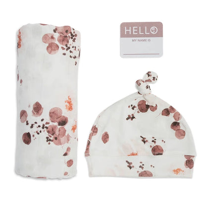 Hello World! Swaddle Set - - Fat Brain Toys - US 9651