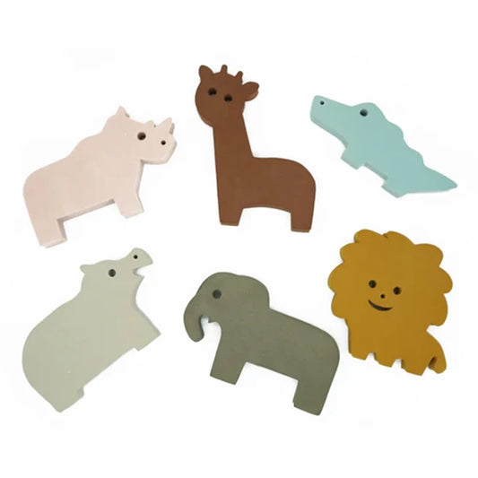 Moes Play Waterfun Animals SAFARI - 6 pc - Best for Ages 1 to 3 - US 6857