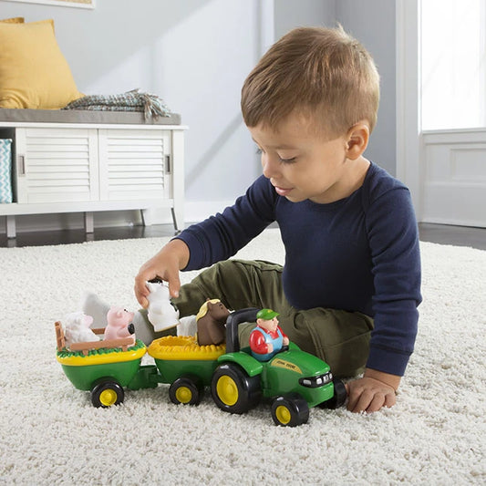 John Deere Preschool Animal Sounds Hayride - Best for 2 year olds - US 6742