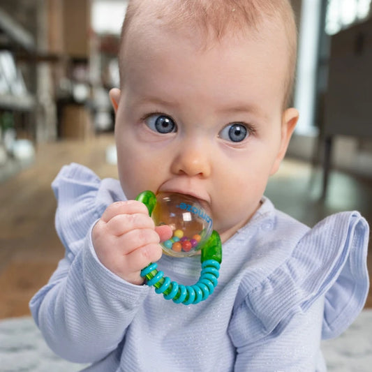 Lamaze Spin &amp; Smile Rattle - Best Baby Toys &amp; Gifts for Ages 0 to 1 - US 5846