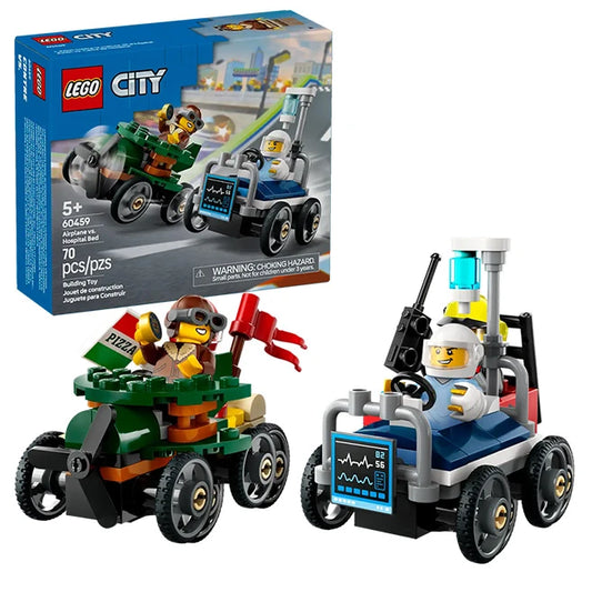 LEGO City - Airplane vs. Hospital Bed Race Car Pack - US 1794