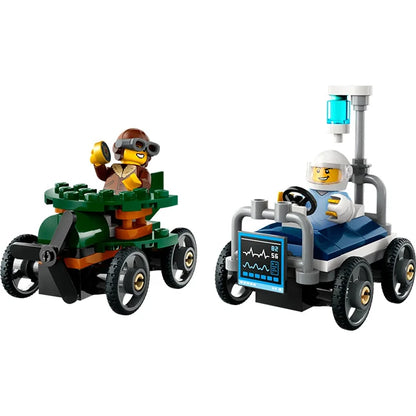 LEGO City - Airplane vs. Hospital Bed Race Car Pack - US 1794