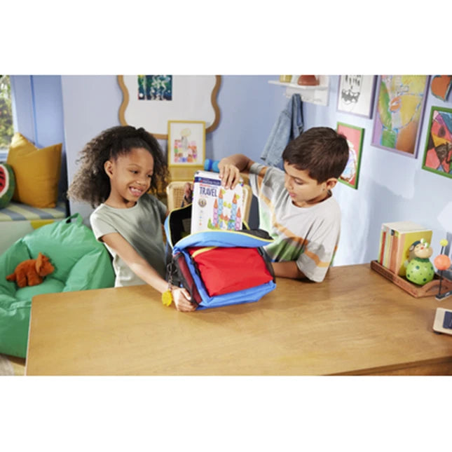 Magna-Tiles Travel Set Deluxe - 55 pc - Best for Ages 3 to 9 - US 7290