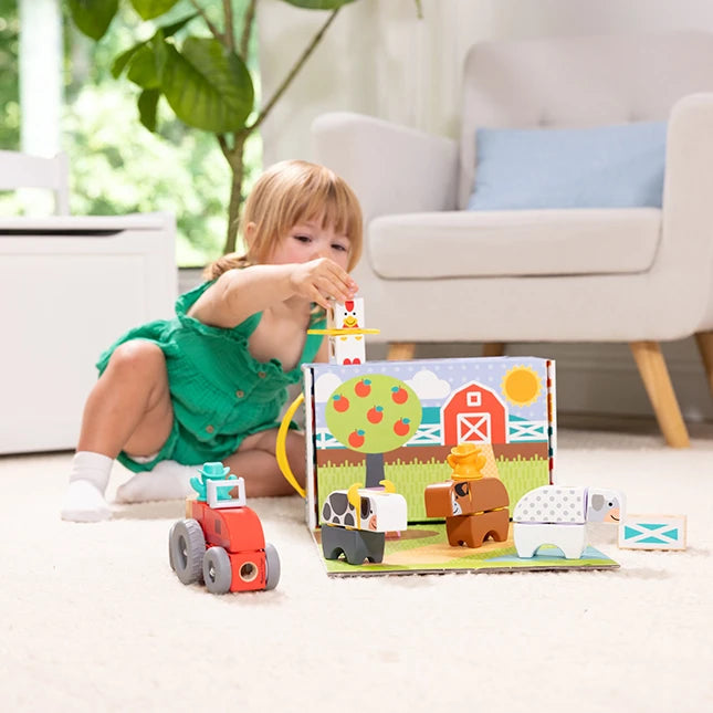 Blockables Farm Play Set - - Fat Brain Toys - US 4450