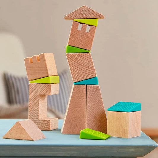 Crooked Tower 3D Arranging Blocks - Best for Ages 4 to 8 - US 3405