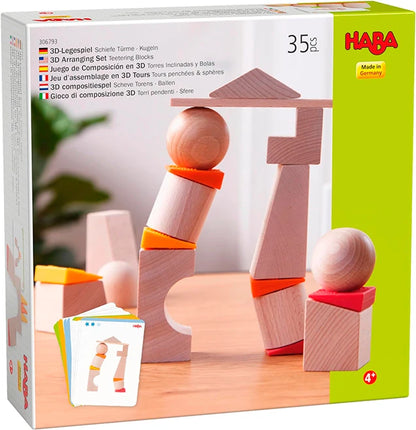 Teetering 3D Arranging Blocks - Best for Ages 4 to 8 - US 9099