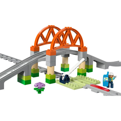 LEGO DUPLO - Train Bridge and Tracks Expansion Set - US 4095