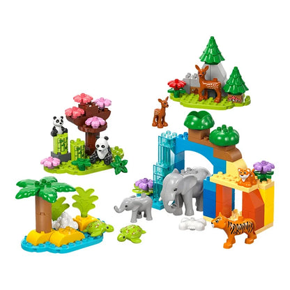 LEGO DUPLO - 3 in1 Wild Animal Families - Best for Ages 2 to 5 - US 3974