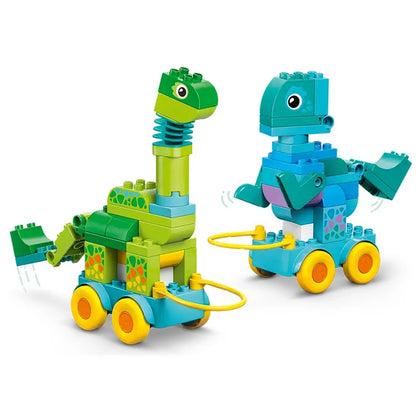LEGO DUPLO - 3 in1 Dinosaurs on Wheels - Best for Ages 3 to 5 - US 5555