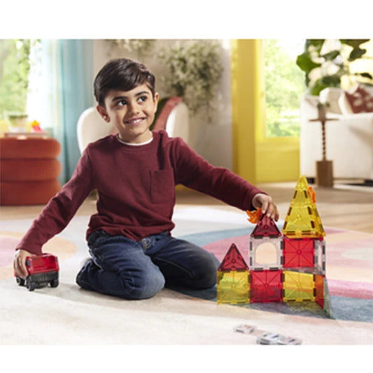 Magna-Tiles Fire Rescue - 27 pc - Best for Ages 3 to 8 - US 1194