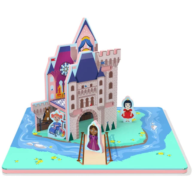 Princess Castle Play Puzzle - - Fat Brain Toys - US 9750